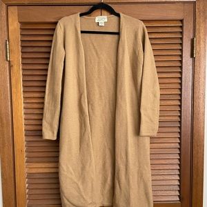 Eddie Bauer Long Wool Cardigan